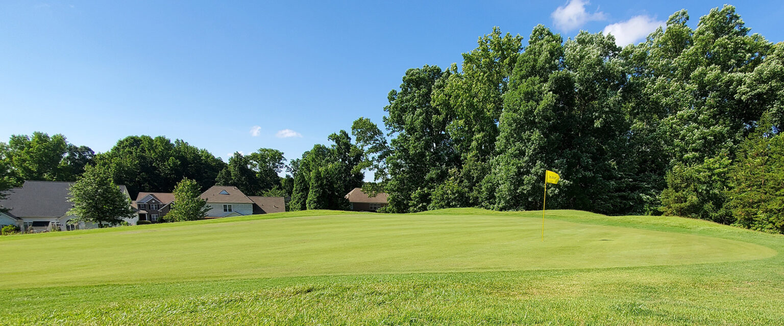 The Divide Hole 6 Green The Divide Golf Club